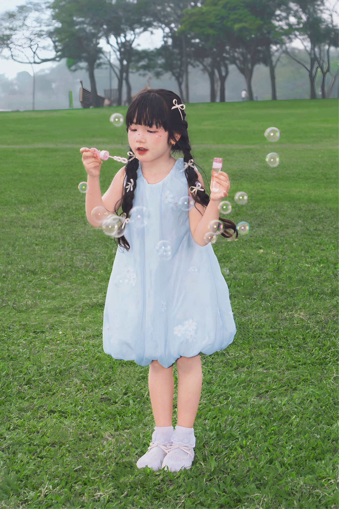 Váy hè dạo phố bé gái 2026 - Berry Dress